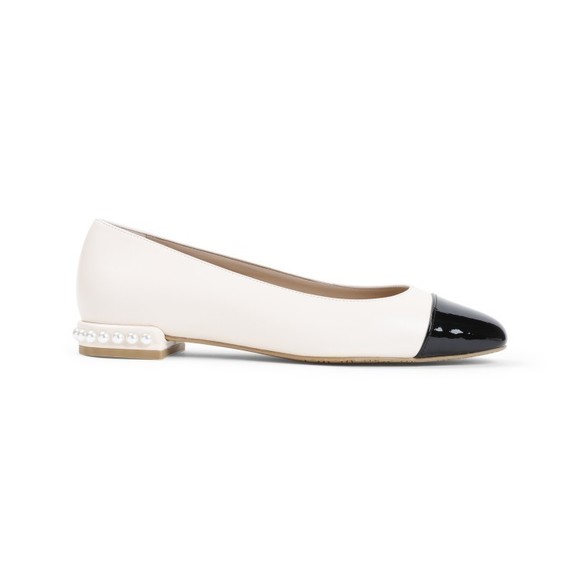 Stuart Weitzman Pearl Flat Pink Leather Ballerinas - NWT - Picture 1 of 6